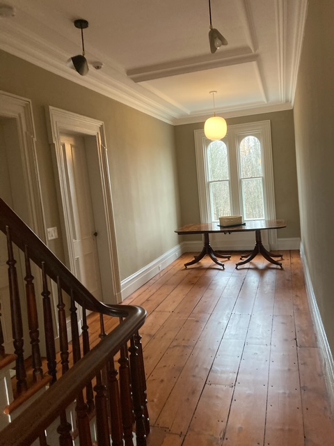 Interior painting and hardwood flooring finish in Hudson, NY Interior painting and hardwood flooring finish in Hudson, NY